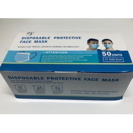 Face Mask LEVEL 3 Ply 50 Pieces Disposable Civil Mask