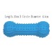 Pet Supplies Natural Rubber Dog Chew Toy - Spiky Dumbbell