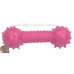 Pet Supplies Natural Rubber Dog Chew Toy - Spiky Dumbbell